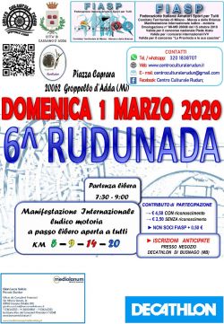 6^ RUDUNADA Groppello 1 Marzo 2020