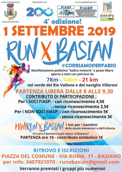 Basiano 1 Settembre 2019