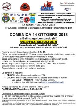 Bellinzago Lombardo 14 Ottobre 2018