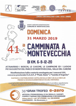 Montevecchia 31 Marzo 2019