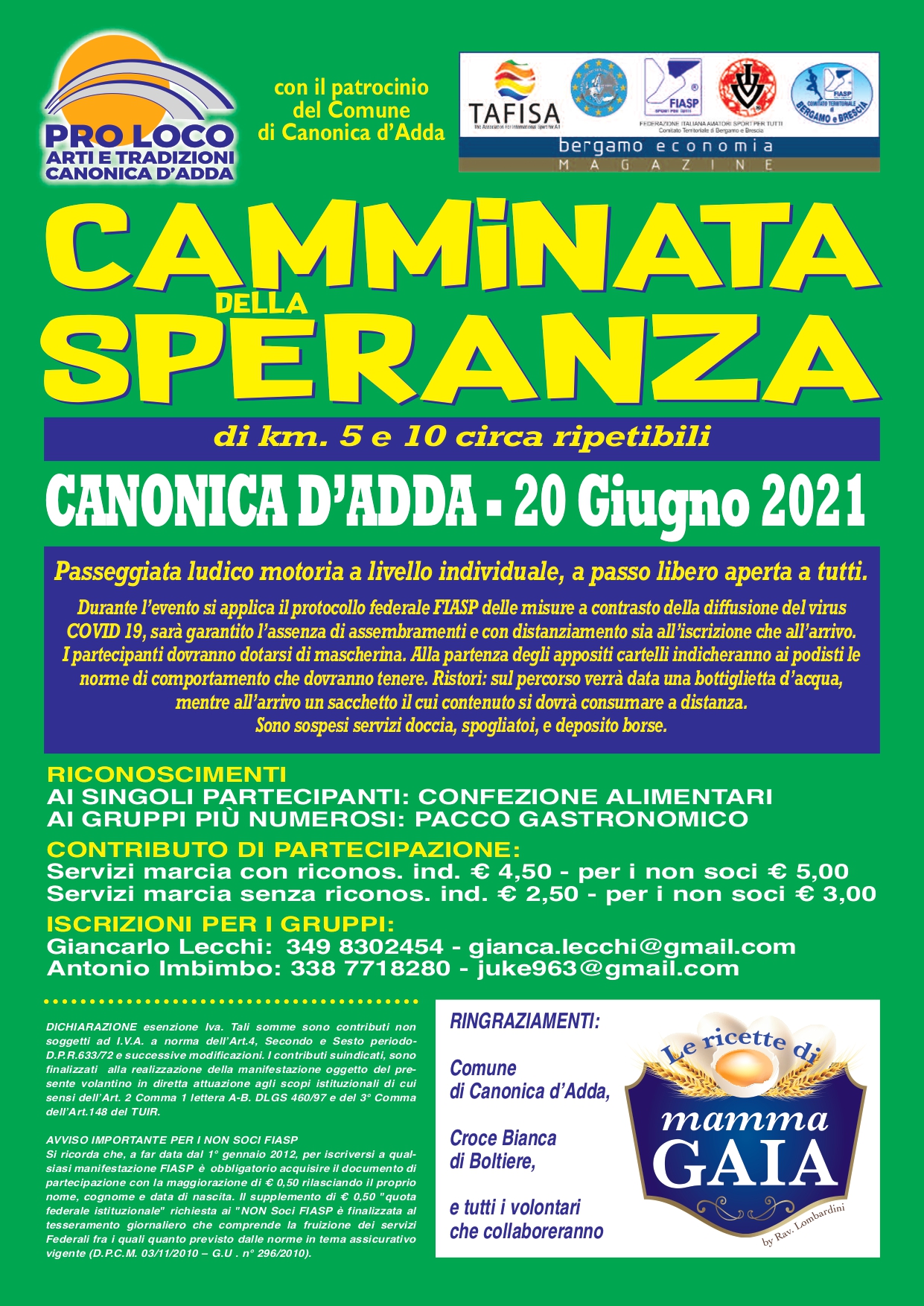 Canonica d'Adda 20 Giugno 2021