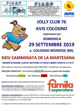Cologno Monzese 29 Settembre 2019