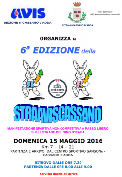 Straaviscassano Locandina 15 Maggio 2016