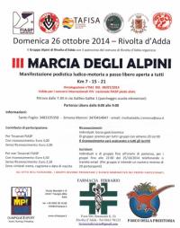 3^ Marcia degli Alpini Rivolta D'Adda 26 Ottobre 2014