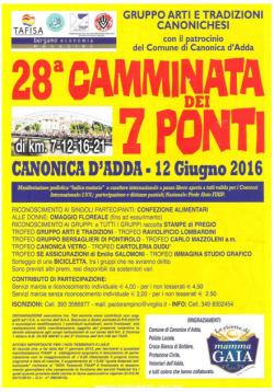 Canonica D'Adda 12 Giugno 2016