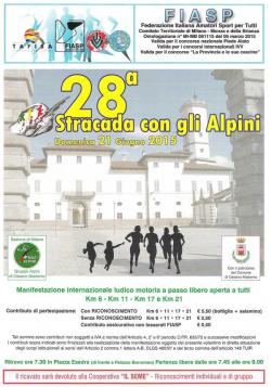 28ma Stracada con gli Alpini Cesano Maderno 21 Giugno 2015