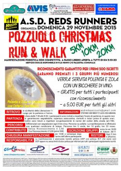 Pozzuolo Christmas Run & Walk 29 Novembre 2015